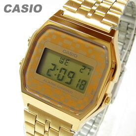 CASIO カシオ A-159WGEA-9/A159WGEA-9 スタンダード デジタル メンズ クロノグラフ ゴールド キッズ 子供 かわいい チープカシオ チプカシ 腕時計 【あす楽対応】