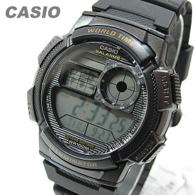 CASIO カシオ AE-1000W-1A/AE1000W-1A スポーツ ワールドタイム搭載 キッズ 子供 かわいい メンズ チープカシオ チプカシ 腕時計
