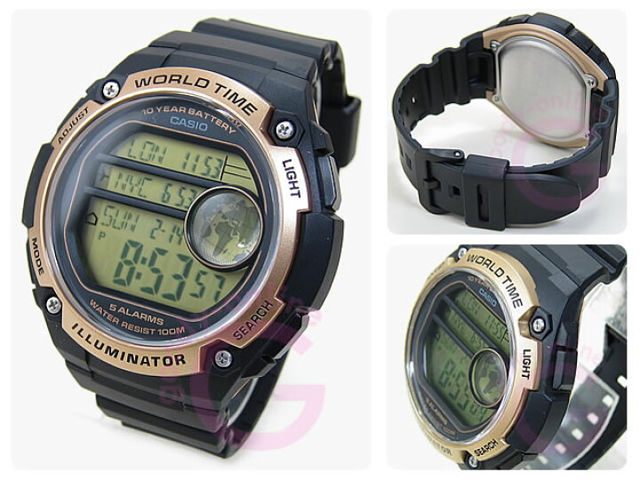 Watch Ae3000w Casio Standard Digital Resin Band Watch AE3000W-9A