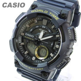CASIO カシオ AEQ-110W-2A/AEQ110W-2A アナデジ スポーツ ブルー キッズ 子供 かわいい メンズ チープカシオ チプカシ 腕時計
