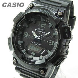 CASIO カシオ AQ-S810W-1A2/AQS810W-1A2 タフソーラー アナデジ ブラック キッズ 子供 かわいい メンズ チープカシオ チプカシ 腕時計