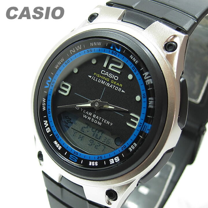 楽天市場】CASIO カシオ AW-82-1A/AW82-1A デジタル アウトドア 