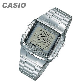 CASIO カシオ DB-360-1A/DB360-1A データバンク デジタル シルバー 海外モデル キッズ 子供 かわいい メンズ チープカシオ チプカシ 腕時計
