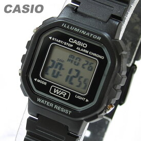 CASIO カシオ LA-20WH-1A/LA20WH-1A スタンダード デジタル ブラック キッズ 子供 かわいい レディース チープカシオ チプカシ 腕時計