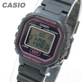 CASIO カシオ LA-20WH-8A/LA20WH-8A スタンダード デジタル ピンク/グレー キッズ 子供 かわいい レディース チープカシオ チプカシ 腕時計 【あす楽対応】