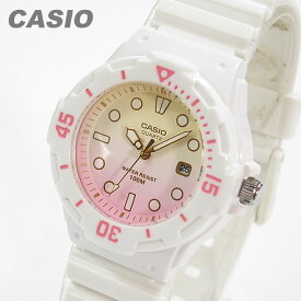 CASIO カシオ LRW-200H-4E2/LRW200H-4E2 スポーツギア ミリタリーテイスト ピンク/ホワイト ペアモデル キッズ 子供 かわいい レディース チープカシオ チプカシ 腕時計 【あす楽対応】