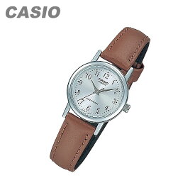 CASIO カシオ LTP-1095E-7B/LTP1095E-7B ベーシック アナログ ブラウン/シルバー キッズ 子供 かわいい レディース チープカシオ チプカシ 腕時計 【あす楽対応】