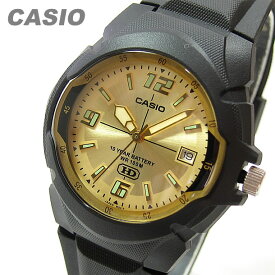 CASIO カシオ MW-600F-9A/MW600F-9A ベーシック アナログ ブラック/ゴールド キッズ 子供 かわいい メンズ チープカシオ チプカシ 腕時計 【あす楽対応】