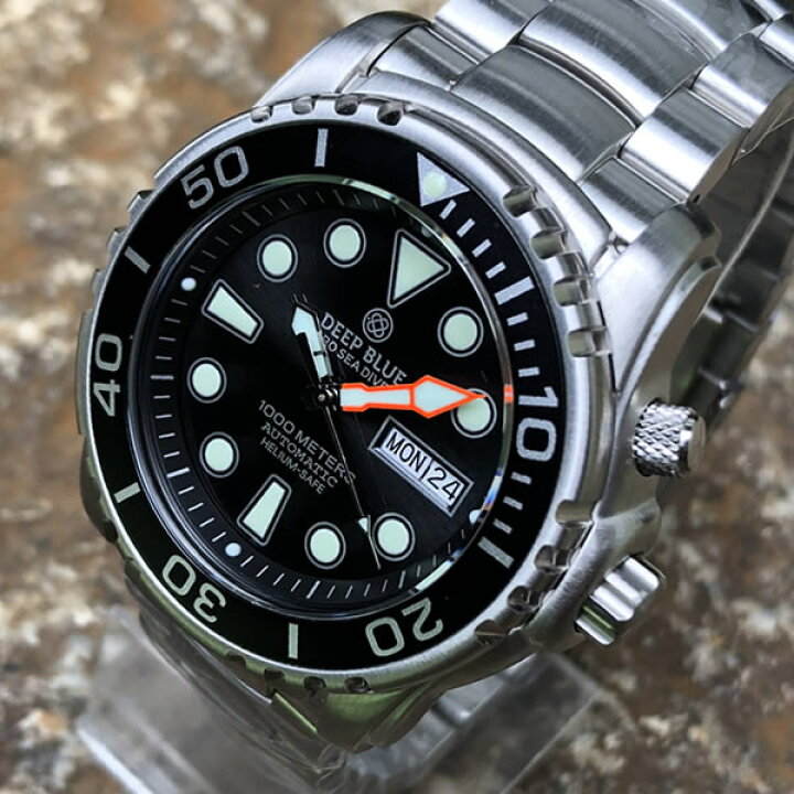 楽天市場】DEEP BLUE （ディープブルー） PSD1KBLACK Pro Sea Diver 