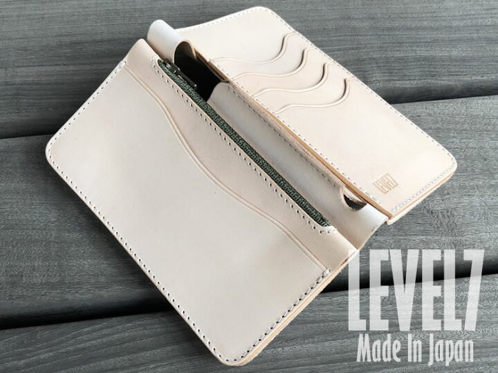 楽天市場】長財布 ミドルウォレット ナチュラル トスカーナ地方でなめ  