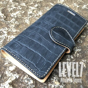 �蒠�^iPhone�P�[�X �X�}�z�P�[�X �N���R�_�C���� ���j �^�����I�C�����U�[ �l�C�r�[ �{�v �C�^���A�����U�[ IPB-VICROCO-BL LEVEL7