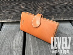LEVEL7iPhone10iPhone8iPhone7iPhone6/6S用手帳型ケース本革栃木レザー同等の姫路レザー使用ナチュラルハンドメイドIPB-P2C6