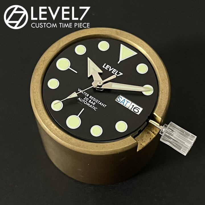 楽天市場】【MOD カスタムパーツ】3針：シルバー ルミナス グリーン  