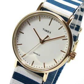 TIMEX（タイメックス） TW2P91900 Weekender Fairfield ／ウィークエンダー フェアフィールド 37mm ブルー ボーダー ユニセックスウォッチ 腕時計 【あす楽対応】