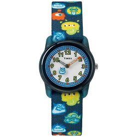 【メール便送料無料】 TIMEX （タイメックス） TW7C25800 TIMEX KIDS/タイメックスキッズ ナイロンベルト モンスターズ ブルー キッズ・子供にオススメ！ かわいい！ キッズウォッチ 腕時計