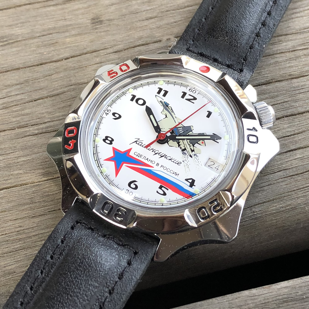 ロシア VOSTOK PARTNER ロシア軍 白 - メンズ腕時計
