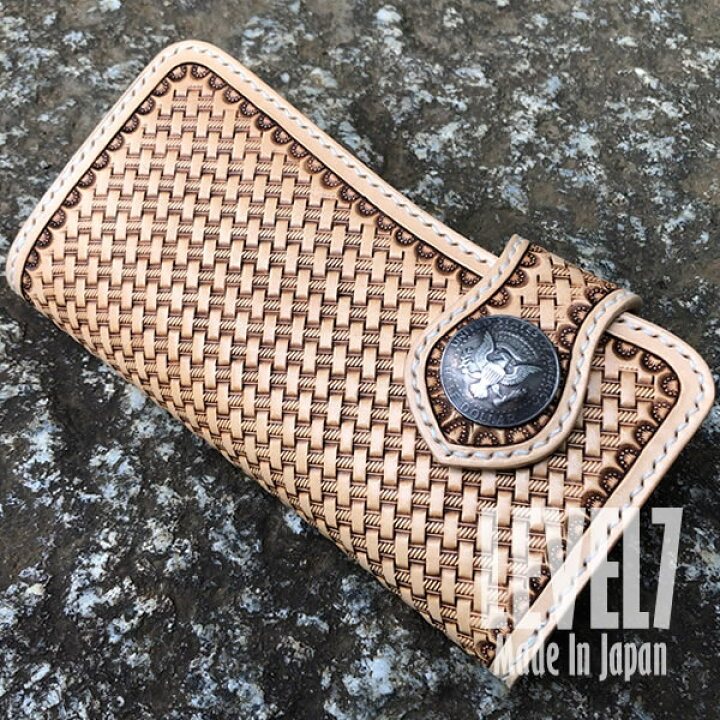 楽天市場】財布 長財布/ハンドメイドロングウォレット バスケット  