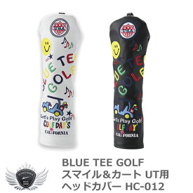 BLUE TEE GOLF ブルーティーゴルフ スマイル＆カート UT用ヘッドカバー HC-012