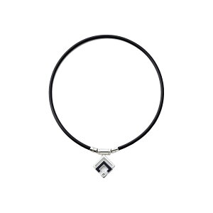 スポーツ 仕事 日常生活 サポーター コラントッテ TAO ネックレス α ARAN アルファアラン シルバー×ブラック ABARD 【IR】