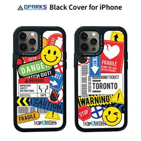 2020 新型 iPhone 12 miniiPhone 12 Pro / 12Dparks BLACK COVER TAG STICKER ペインティング ケース カバー衝撃吸収ケース アイフォンDS19775i12 スマホ スマートフォン docomo au softbankRoa 4589753087750