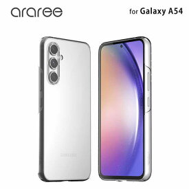 araree Galaxy A54 ケース カバー対応機種：＜au＞Galaxy A54 5G SCG21、＜docomo＞ Galaxy A54 5G SC-53D UQ mobileハードケース Nukin クリア カバー [SAMSUNGの公式認証] ギャラクシー サムスン 送料無料 10pAR25182A54 4570047591824