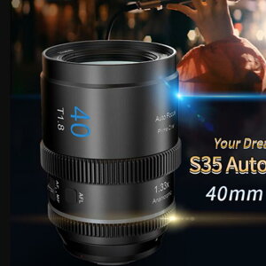 SIRUI�i�V���C�j1.33x �A�i�����t�B�b�NAF�V�l�}�����Y T1.8~T22 S35/APS-C�Ή� �I�[�g�t�H�[�J�X 40mm �\�j�[E�}�E���g �P�œ_�����Y