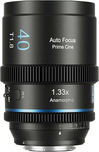SIRUI�i�V���C�j1.33x �A�i�����t�B�b�NAF�V�l�}�����Y T1.8~T22 S35/APS-C�Ή� �I�[�g�t�H�[�J�X 40mm ���C�JL�}�E���g �P�œ_�����Y