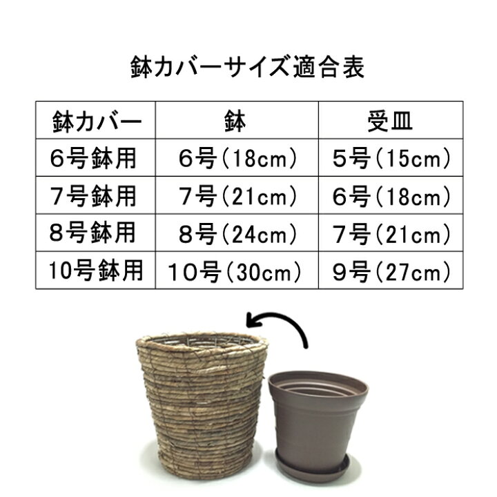 85%OFF!】 鉢カバー 編込み バクバク 8号鉢用 直径26cm以下の鉢に対応 模様に個体差があります