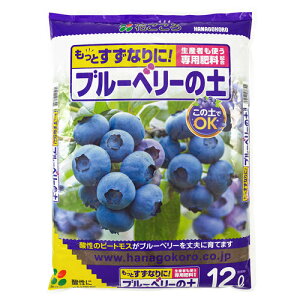 ブルーベリーの土 12L〔リットル〕【花ごころ】