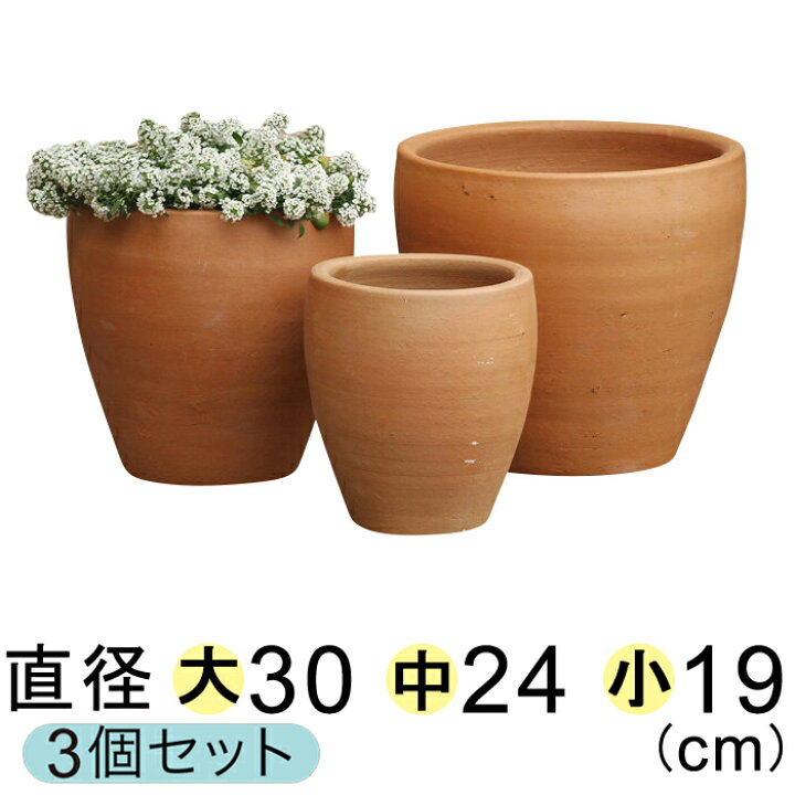 新発売】 1507 ステンシルシート 素焼鉢 2.5号鉢 10枚セット