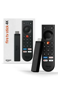 Fire TV Stick 4K | 4K�̍��掿�X�g���[�~���O | �V����Fire TV�����R���t�� | �X�g���[�~���O���f�B�A�v���C���[
