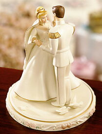 シンデレラ　プリンスチャーミングレノックス　陶器製フィギュアCinderella's Wedding Day Cake Topperウエディングケーキトッパー置物　フィギュア