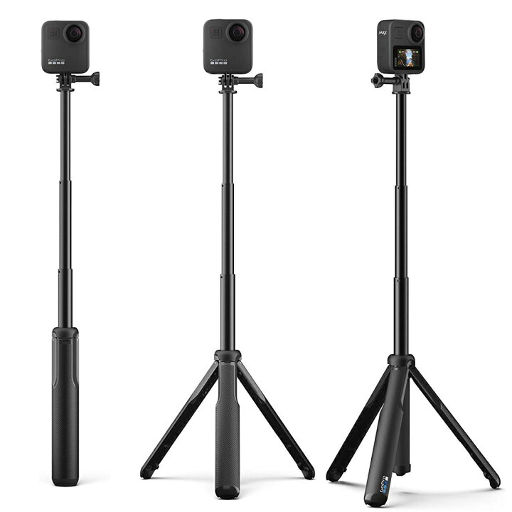 楽天市場】【GoPro公式】ゴープロ MAX グリップ+トライポッド 360度  