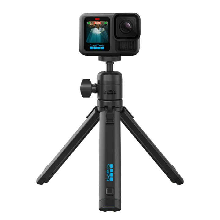 楽天市場】【GoPro公式】ゴープロ 三脚 + ボールヘッド 折り畳み式 