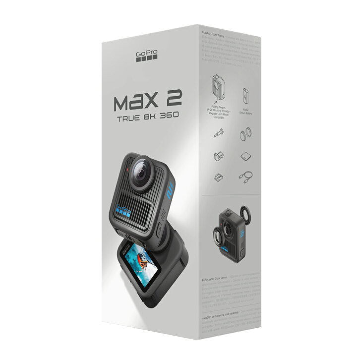 楽天市場】【公式ストア限定】GoPro MAX2 + 認定SDカード True 8K 360 