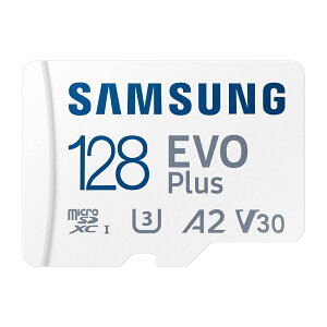 Samsung TX microSDJ[h 128GB / 256GB / 512GB }CNSD EVO Plus microSDXC UHS-I U3 ő]x160MB/b Ki