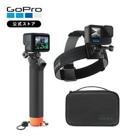 【GoPro公式】ゴープロ アドベンチャーキット ハンドラー フローティングハンドグリップ ヘッドストラップ2.0 カメラクリップマウント サムスクリュー AKTES-003 [HERO12 / HERO11mini / HERO11 / HERO10 / HERO9 対応]【国内正規品】