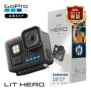 yXgAzGoPro LIT HERO + FSDJ[h 4K/60fps 12MPÎ~ X[[VΉ LEDCg h5m Ԃ␳ ^b`XN[ }Eg + 1/4-20lW Wi-Fi & BluetoothyKi