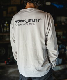 【Web先行販売】GORDON MILLER ゴードンミラー ワークスユーティリティ VIBTEX ロングスリーブTシャツ