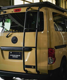 GORDON MILLER MOTORS カスタムパーツ リアラダー for NV200 バックドアラダー はしご 梯子 アウトドア 車中泊