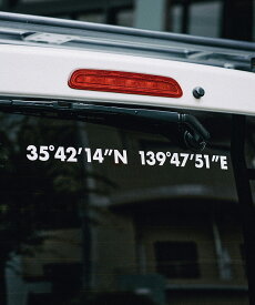 GORDON MILLER ゴードンミラー カットステッカー LAT/LONG