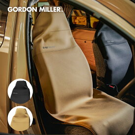 【公式】ウェット防水フロントシートカバー シートカバー 防水 フロント用 ウェットスーツ素材 クッション 伸縮性 防水 防汚 耐寒 フィット感 カー用品 シンプル オシャレ コーデュラ GORDON MILLER ゴードンミラー