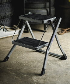 ★ポイント10倍★【公式】ステップラダー 脚立 折りたたみ 安全ロック機能付 スチール 安定感抜群 室内作業 屋外作業 オシャレ コーデュラ GORDON MILLER ゴードンミラー