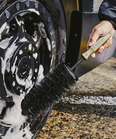 ゴードンミラー ホイールブラシ 洗車 カー用品 車 バイク 柄付き 汚れ落とし