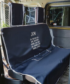 JKM リアシートカバー 防水 後部座席用 車 カー用品 防水 アウトドア ブラック コヨーテ