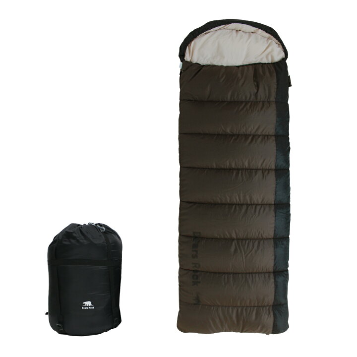 Bears Rock ベアーズロック 寝袋 封筒型 FX-503W ふわ暖 1
