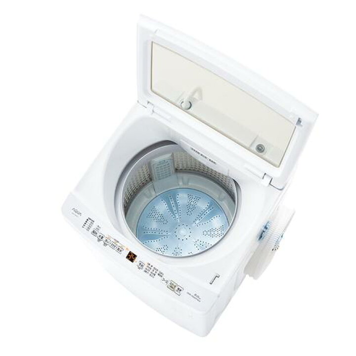 楽天市場】大特価！AQUA アクア AQW-V8P-W 全自動洗濯機 8.0kg  