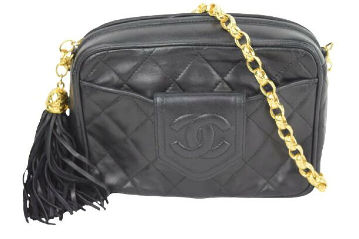 楽天市場】シャネル CHANEL ココマーク フリンジ チェーン ショルダー  