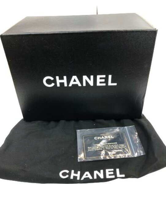 楽天市場】CHANEL キャビアスキン バニティ 化粧ポーチ ブラック 