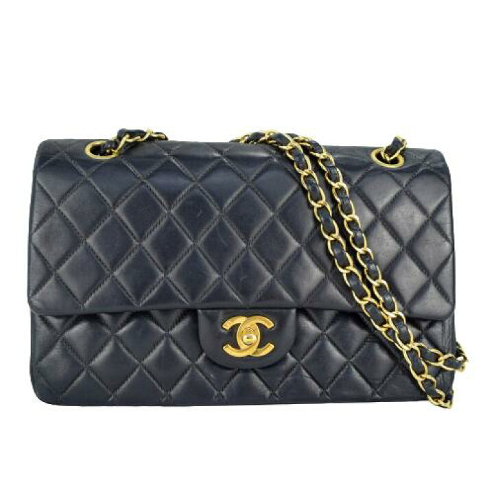 楽天市場】CHANEL シャネル マトラッセ レザー ダブルフラップ ダブル 